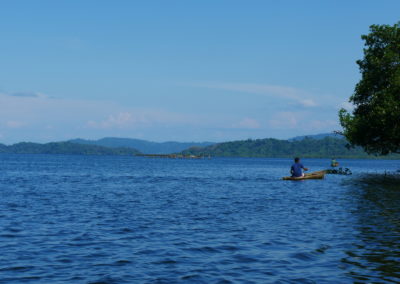 Einbaum Bocas del Toro Panama Reise