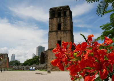 Ruinen der Kathedrale von Panama Viejo