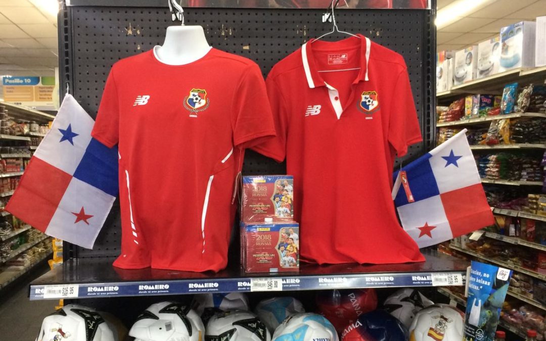 Panama Fussball WM 2018_Trickots_Flaggen