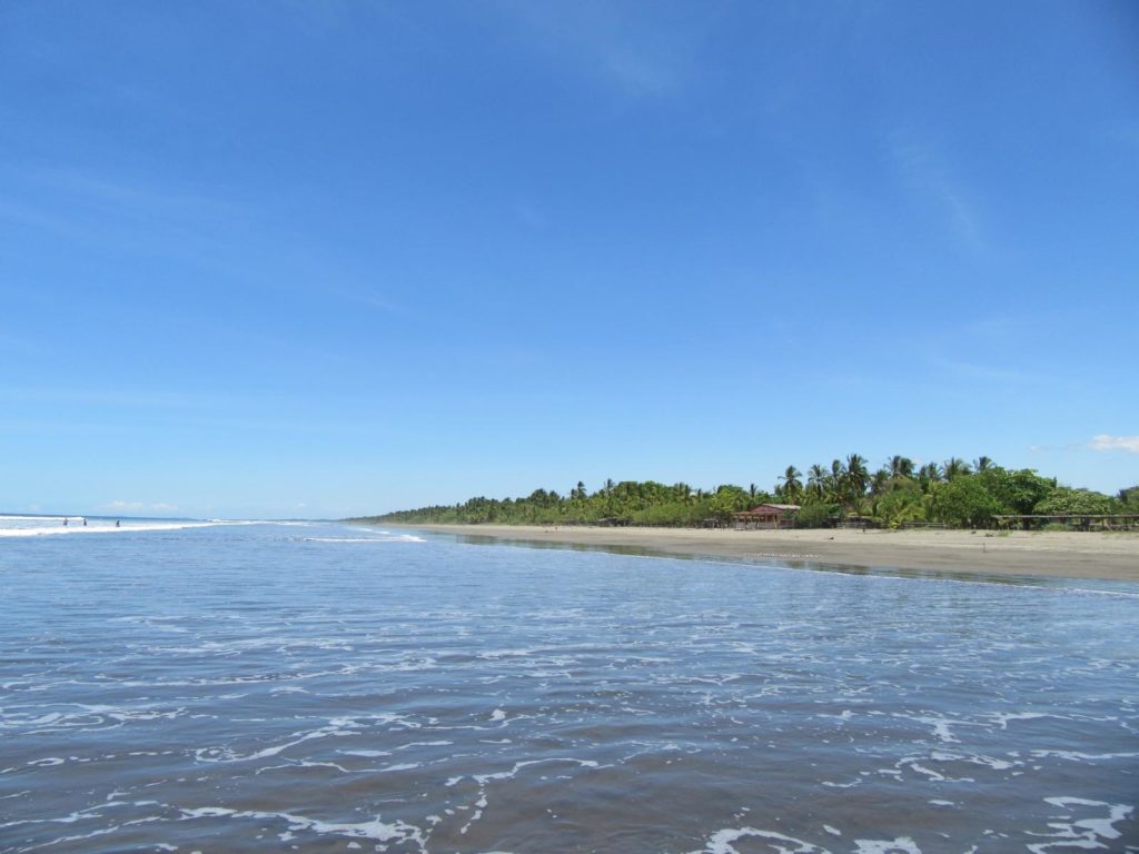 Blick auf Strand_Las Lajas_vom Pazifik