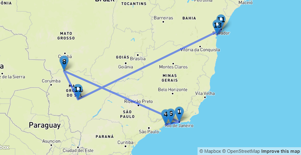 Karte_Urlaub_Brasilien_Route_Südbrasilien_Gonjoy