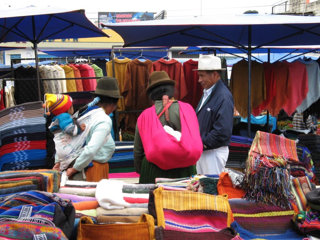 Indigene Handwerksmarkt Otavalo