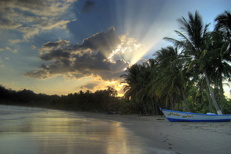 Sonnenuntergang Giada Samara Costa Rica Reise