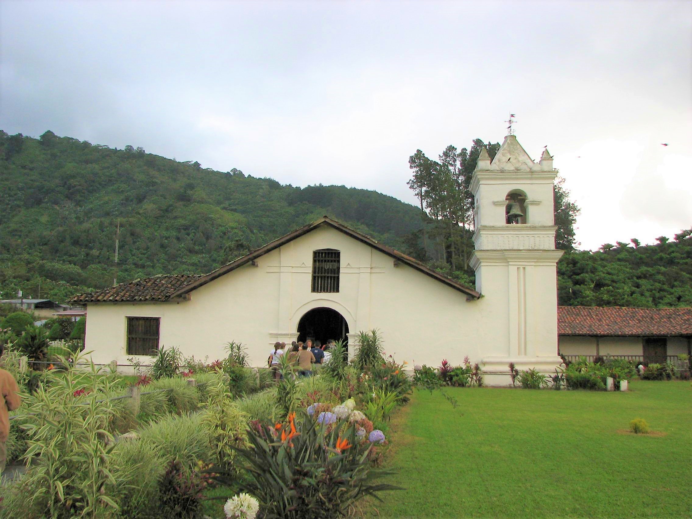 Fahrrad Reise Costa Rica Kirche Orosi