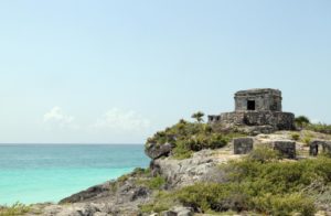 Blick auf Meer Yucatan Halbinsel Mexiko Reise