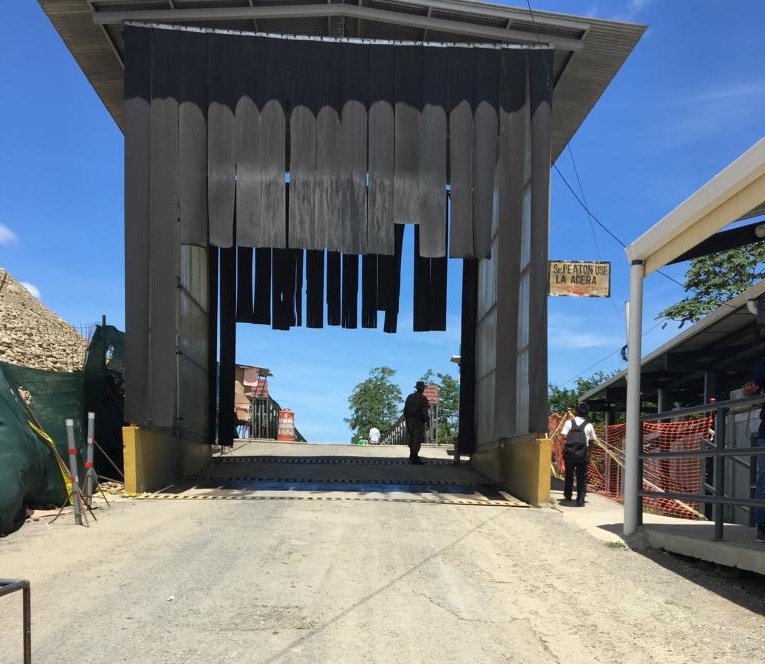 Übergang Brücke nach Sixaola