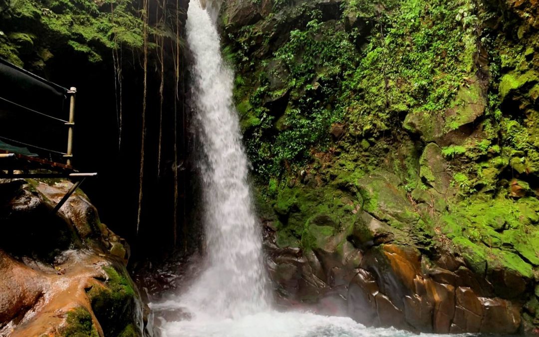 Wasserfall Hacienda Guachipelin Reiebericht Costa Rica