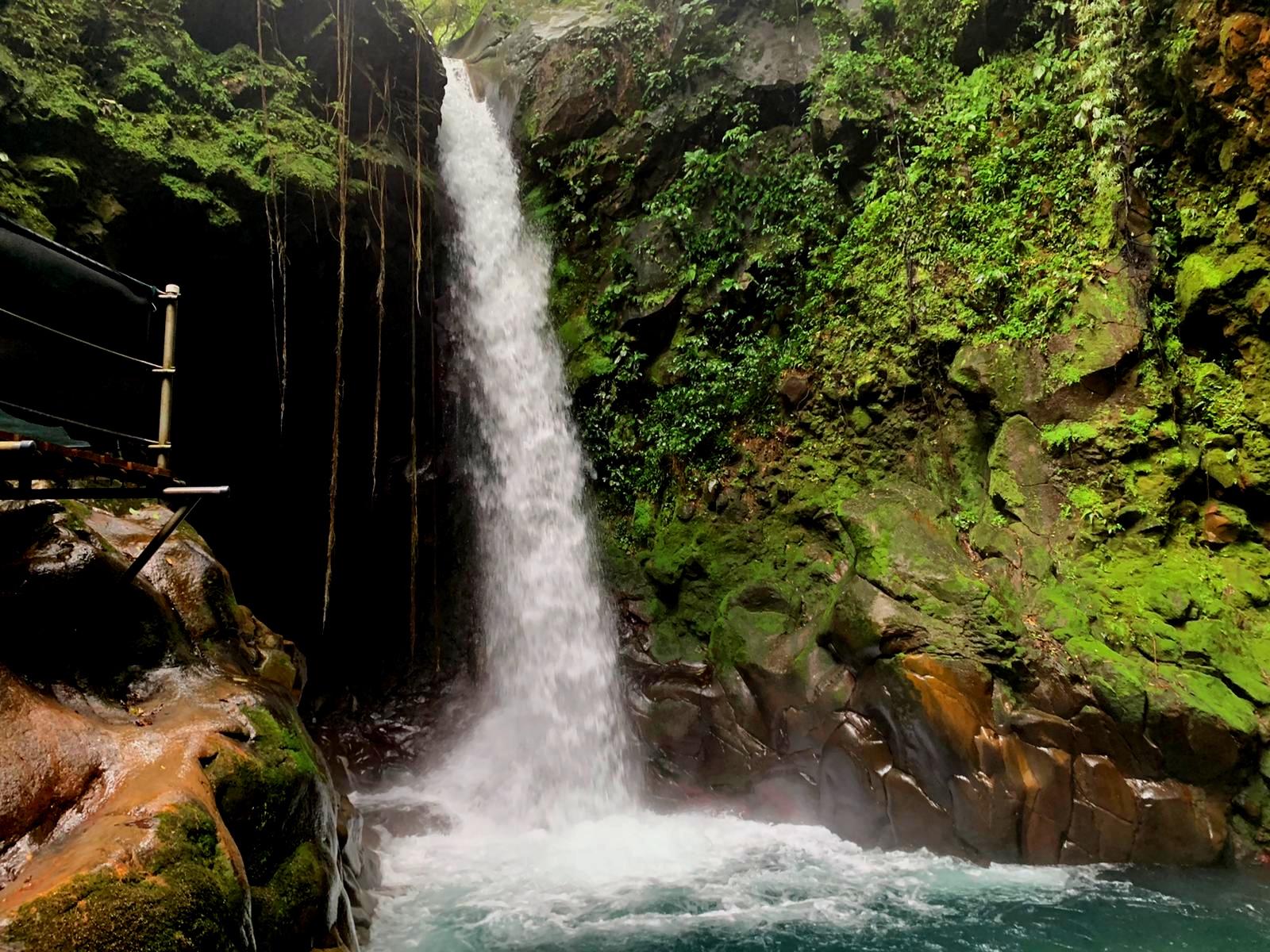 Wasserfall Hacienda Guachipelin Reiebericht Costa Rica