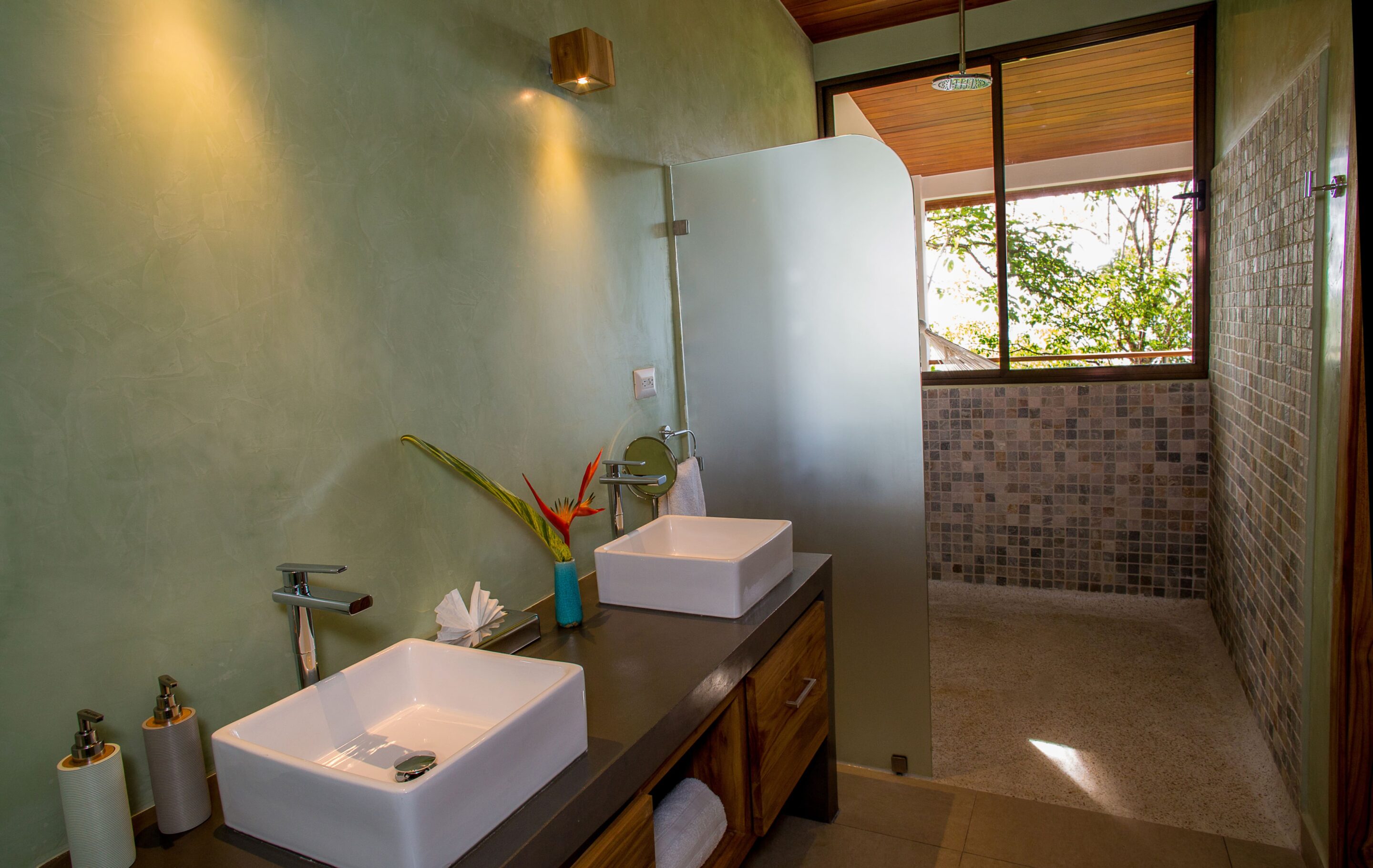 Boutique Hotel Costa Rica Lagarta Lodge Panorama Junior Suite Bathroom