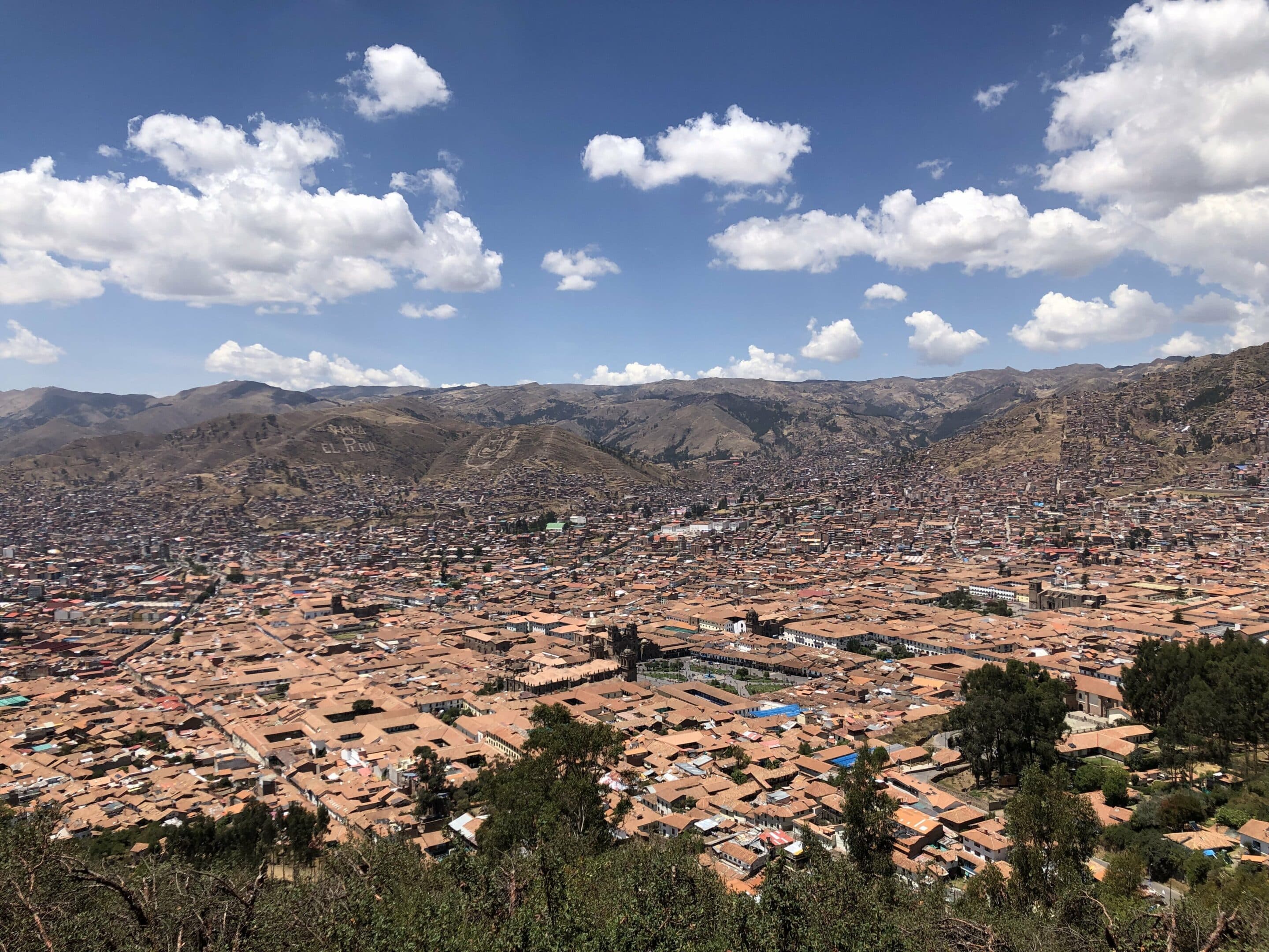 Blick über Cusco