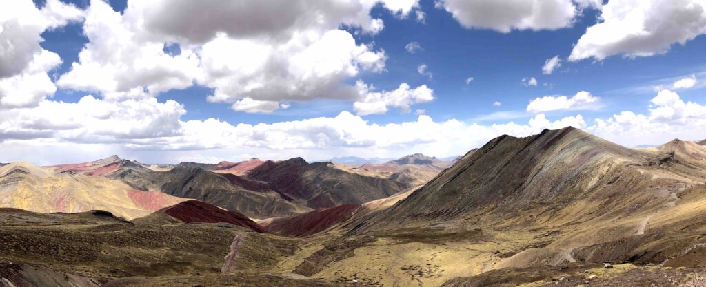 Regenbogenberge Palccoyo Peru Erfahrung