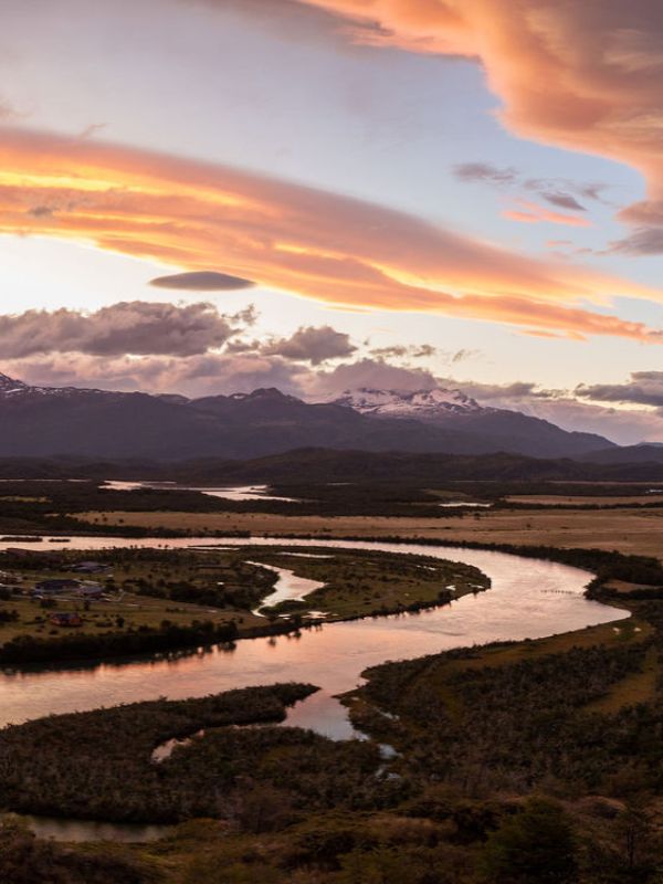 Gruppenreise Chile Patagonien Sonnenuntergang