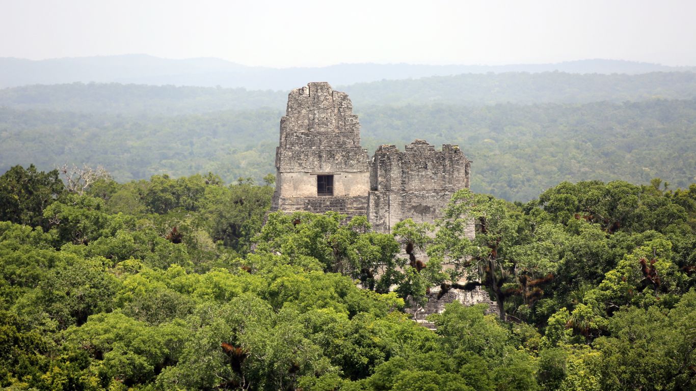 Maya Mexiko Guatemala Belize Tikal Guatemala