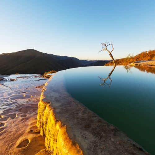 Hierve el Agua Mexiko Pur Ottotours