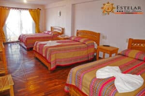 Sommer mit Betten Hotel Estellar